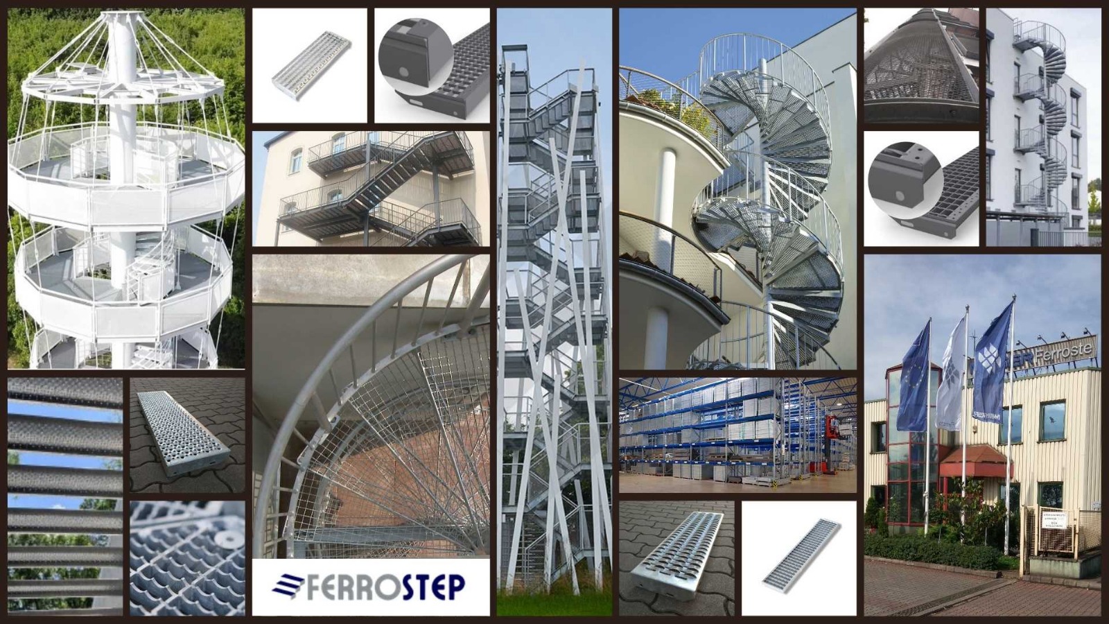 Geradläufige Treppe mit zwei Stützen im Treppenauge – Architektonische Eleganz trifft statische Zuverlässigkeit